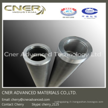 Tube de fibre de carbone / rouleau / axe de fibre de carbone 3K ovale / ronde / carrée en tissu de carbone mat